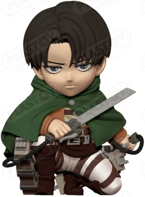 Skarbonka Plastoy: Attack on Titan – Captain Levi Ackerman PVC Money Box (15 cm)