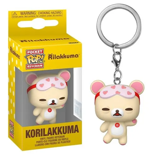 Brelok Funko Pocket POP! Keychain: Rilakkuma – Korilakkuma