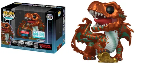 Copper Dragon Wyrmling 1312 Dungeons & Dragons 2026 Fall Convention Funko POP! Vinyl