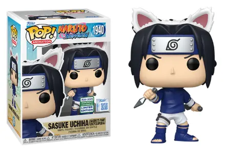 Sasuke Uchiha 1940 Naruto Shippuden 2025 Wondrous Convention Funko POP!