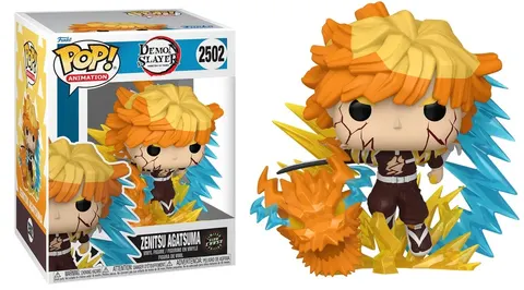 Zenitsu Agatsuma 2502 Chase Premium Demon Slayer Funko POP! Vinyl