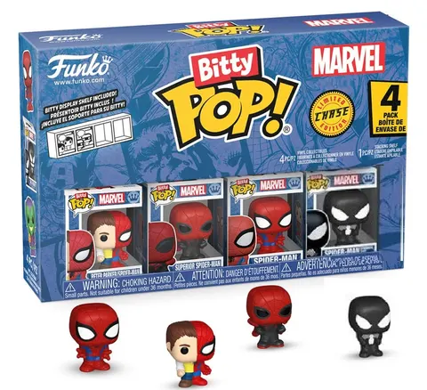 Bitty Funko POP! Marvel Peter Parker Superior Spider-Man Symbiote Suit