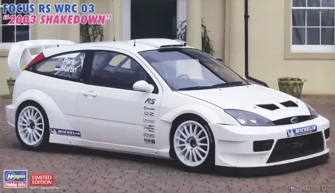 Ford Focus RS WRC 03 "2003 Shakedown" 1:24 Hasegawa 20821