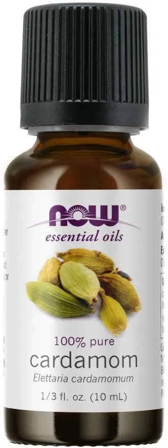 NOW FOODS 100% Olejek Kardamonowy - Cardamom (10 ml)