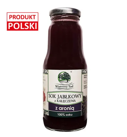 Sok jabłkowy z aronią 300ml