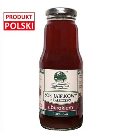 Sok jabłkowy z burakiem 300ml
