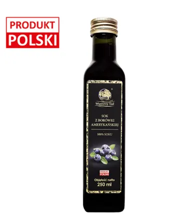 Sok z borówki amerykańskiej 250 ml