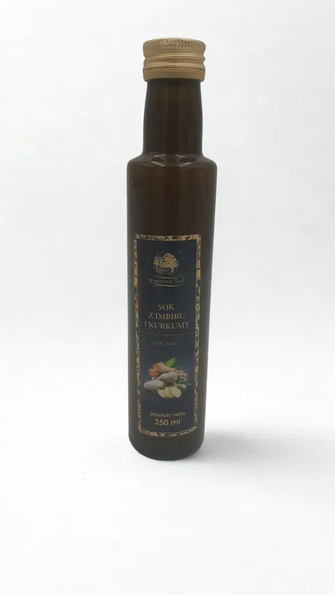 Sok z imbiru i kurkumy 250ml