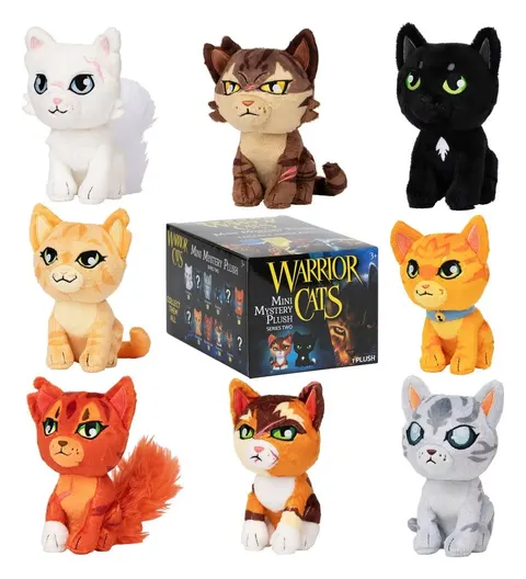 PREORDER! Warrior Cats Plush Figure Mystery Series 2 15 cm Blind Box