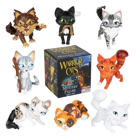PREORDER! Warrior Cats Mini Figures Mystery Series 2 Blind Box