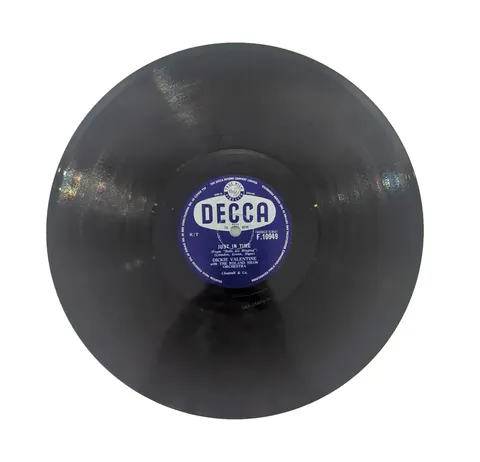 Dickie Valentine: Just in Time/Long Before I Knew F10949 Decca