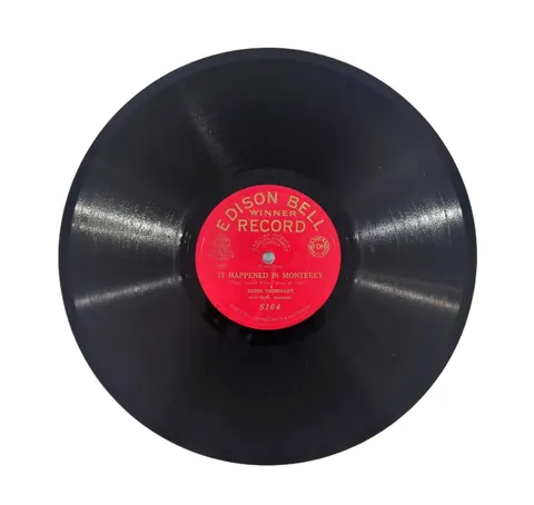 Eddie Grossbart: When It's Spring Time In The Rockets/It Happened In Monterey 5164 Edison Bell Winner Record