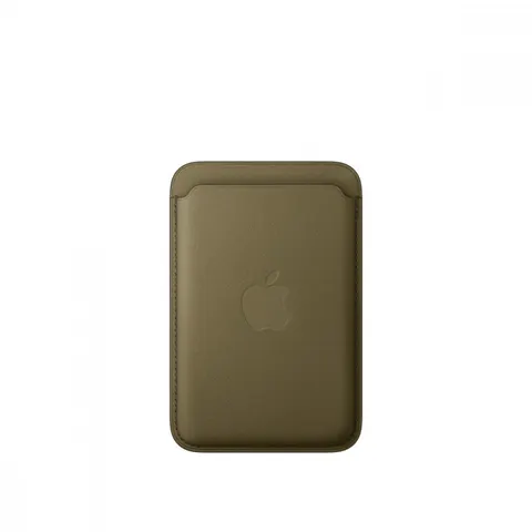 Apple Portfel z tkaniny FineWoven z MagSafe do iPhonea - ciemna oliwka