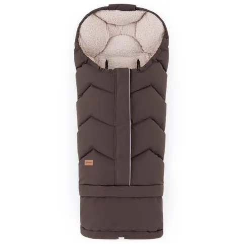 PETITE&MARS Zimowy śpiworek do wózka sanek Hygge 4w1 Rich Brown
