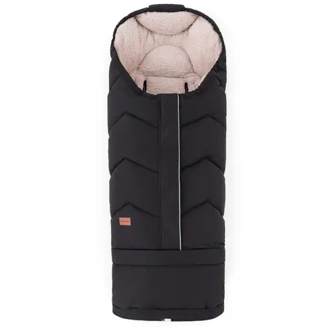 PETITE&MARS Zimowy śpiworek do wózka sanek Hygge 4w1 Forever Black