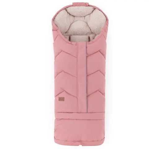 PETITE&MARS Zimowy śpiworek do wózka sanek Hygge 4w1 Old Pink