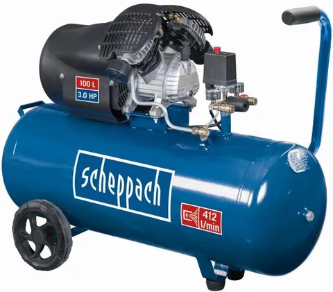 SCHEPPACH HC120DC - Kompresor olejowy 100 L