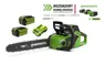 GreenWorks GD40CS18K2X - Akumulatorowa pilarka łańcuchowa 40 V