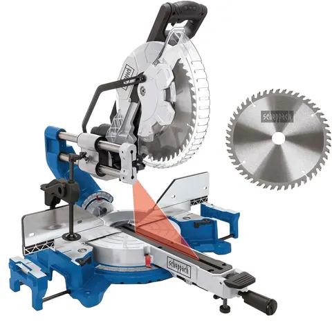 Scheppach HM305SL - Piła ukośna z posuwem 305 MM
