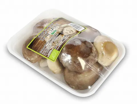Grzyby Shiitake BIO Polska - tacka ok. 0,2kg