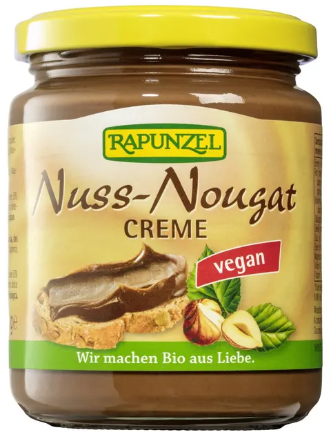 KREM ORZECHOWO - NUGATOWY WEGAŃSKI BIO 250 g - RAPUNZEL