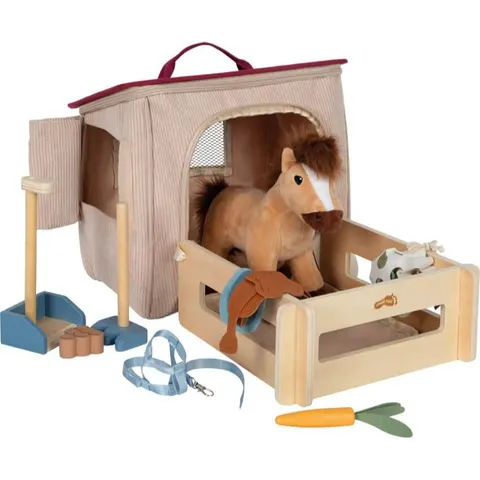Small Foot Konik w stajni z boksem i akcesoriami