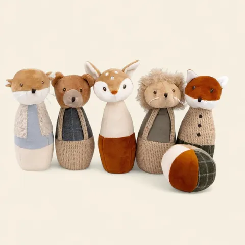 Pluszowe Kręgle Leśni Przyjaciele Egmont Toys