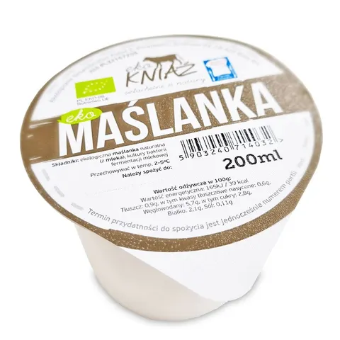 MAŚLANKA BIO 200 ml - EKO KNIAŹ