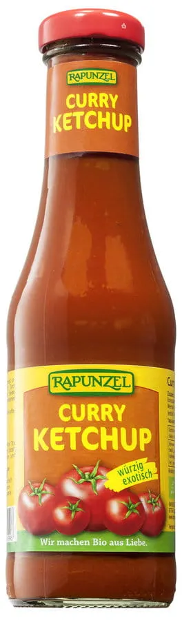 KETCHUP Z CURRY BIO 450 ml - RAPUNZEL