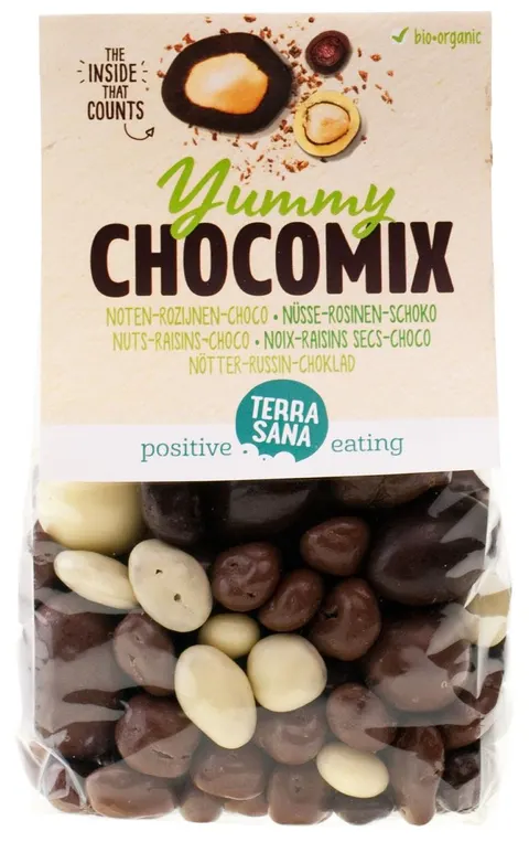 KAMYCZKI W CZEKOLADZIE MIX BIO 200 g - TERRASANA
