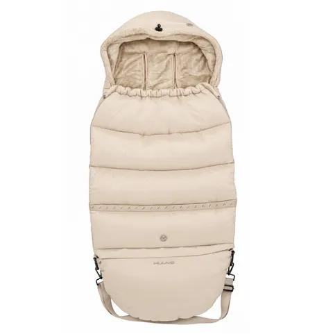 Muuvo Śpiworek do wózka 2w1 Przedłużany Ocieplany Torba / Beige
