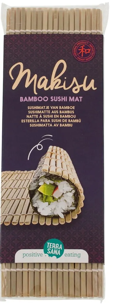 MATA BAMBUSOWA (MAKISU) DO SUSHI 24 x 24 cm - TERRASANA