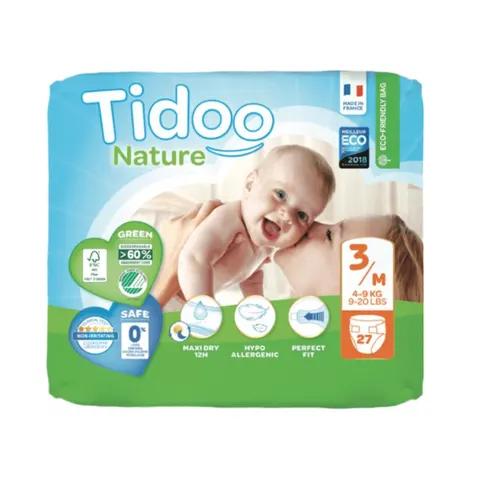PIELUCHY ROZMIAR M 4 - 9 kg (27 szt.) - TIDOO