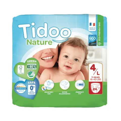 PIELUCHY ROZMIAR L 7 - 18 kg (24 szt.) - TIDOO