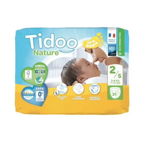 PIELUCHY ROZMIAR S 3 - 6 kg (31 szt.) - TIDOO