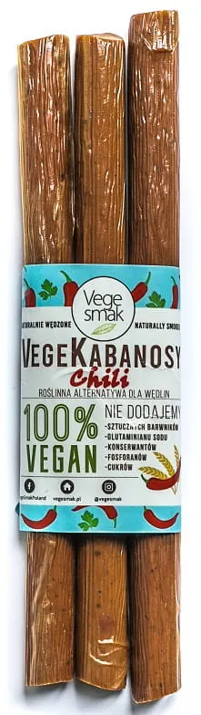 VEGE KABANOSY CHILI 120 g - VEGE SMAK