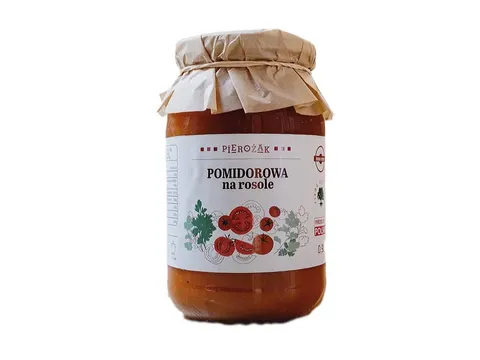ZUPA POMIDOROWA NA ROSOLE PIEROŻAK 0,9L