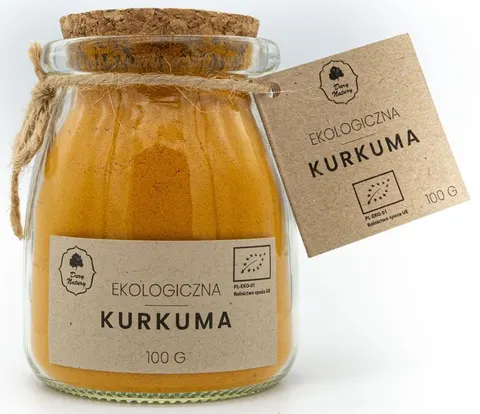 KURKUMA BIO 100 g (SŁOIK) - DARY NATURY