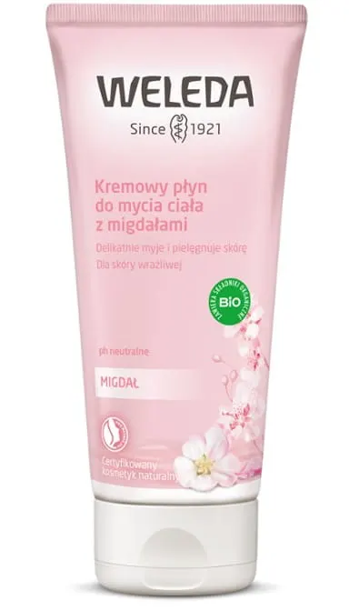 KREM DO MYCIA Z MIGDAŁAMI DO SKÓRY WRAŻLIWEJ ECO 200 ml - WELEDA