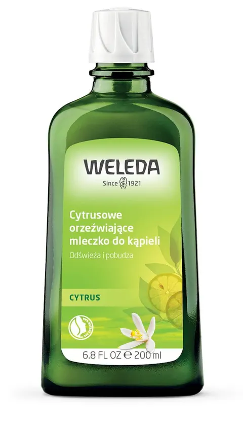 MLECZKO DO KĄPIELI CYTRUSOWE ECO 200 ml - WELEDA