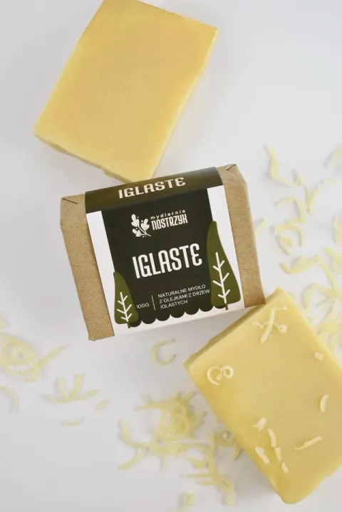 Mydło Iglaste Sodowe 100g Mydlarnia Nostrzyk