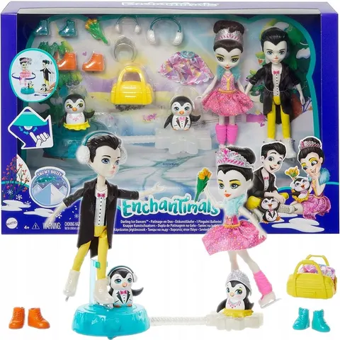 Enchantimals Zestaw Zimowy Taniec na Lodzie Mattel