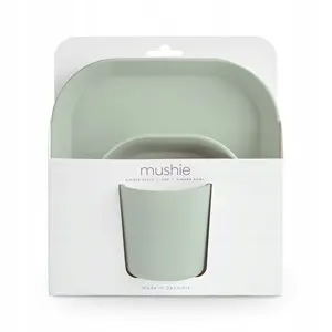 Mushie Zestaw Obiadowy z PP – Sage