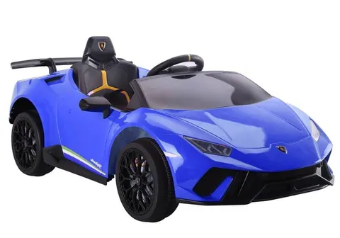 Niebieski samochód na akumulator Lamborghini Huracán