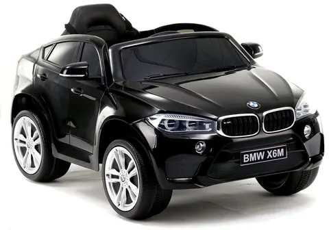Samochód na akumulator BMW X6 – czarny lakierowany