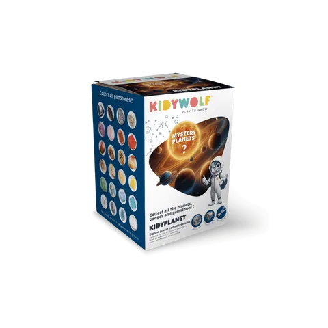 Kidywolf Kidyplanet Planety Kolekcjonerskie Zabawka dla dzieci 6+