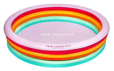 The Swim Essentials Basen kąpielowy Tęcza 150x150 cm