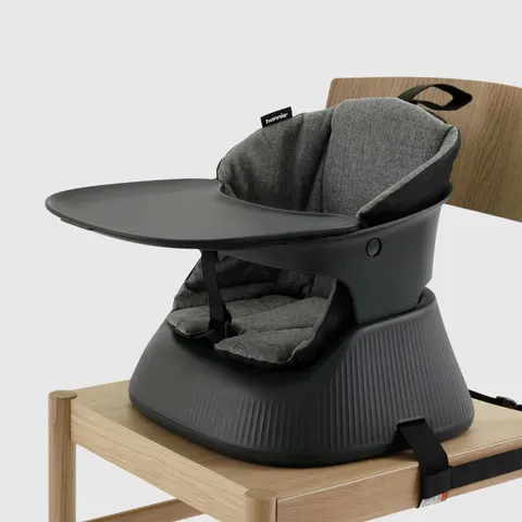 Hannie Przenośne krzesełko do karmienia - Charcoal Black