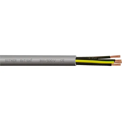 BiT 500® 10G1,5mm2 300/500V żo, giętkie kable sterownicze, żyły numerowane