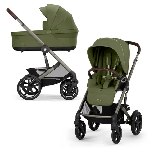 Cybex Talos S Lux wózek dziecięcy zestaw 2w1 / Moss Green
